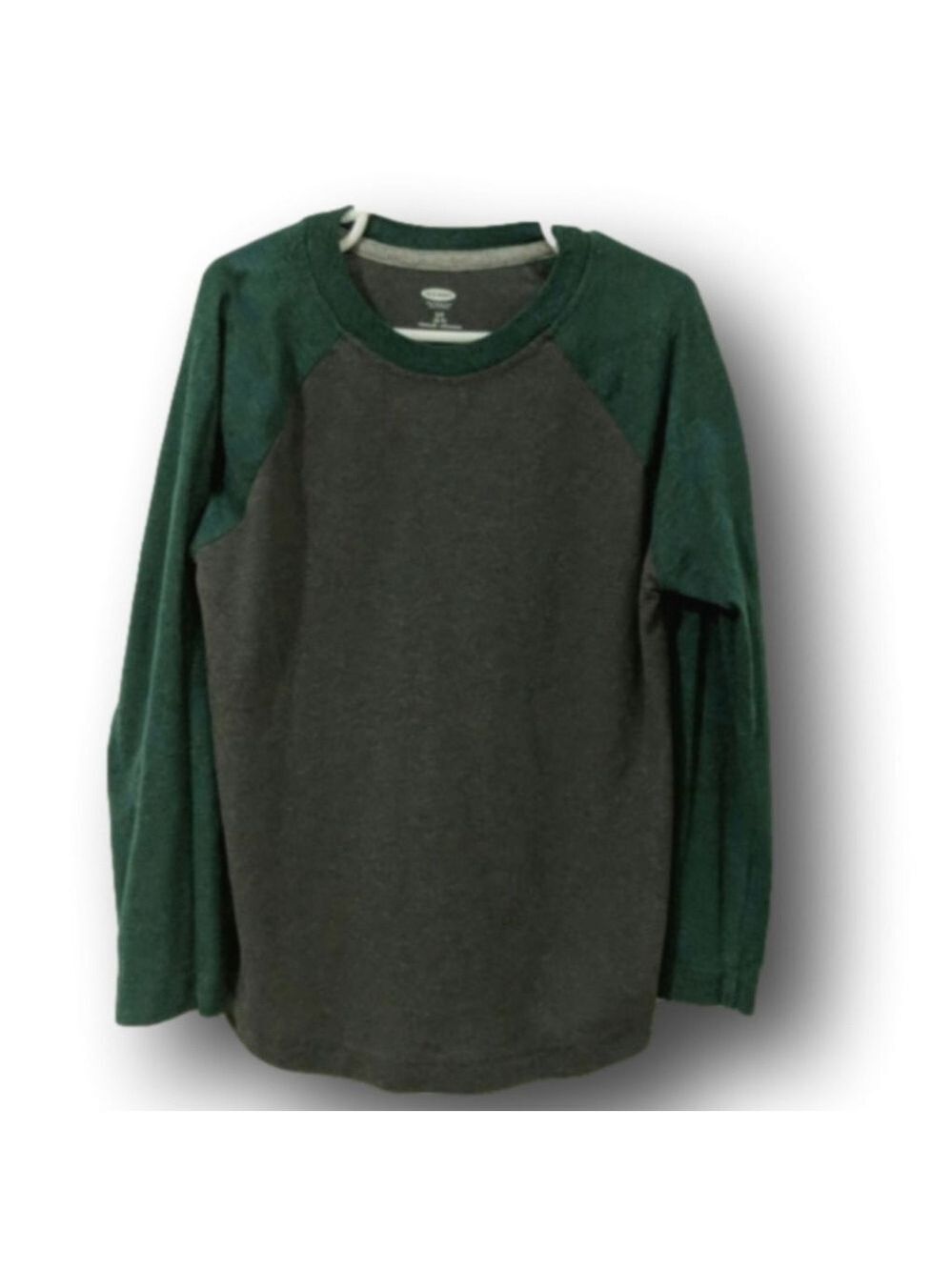 Boys raglan ringer long sleeve tshirt